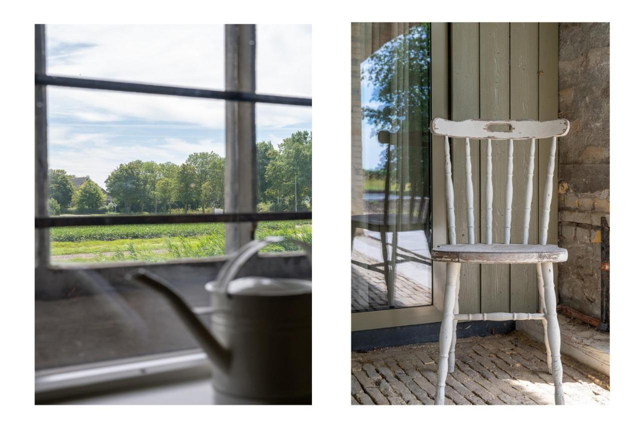 Appartement De Dageraad In Monumentale Boerderij Kimswerd エクステリア 写真